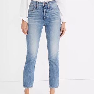 Madewell perfect vintage ainsworth jeans